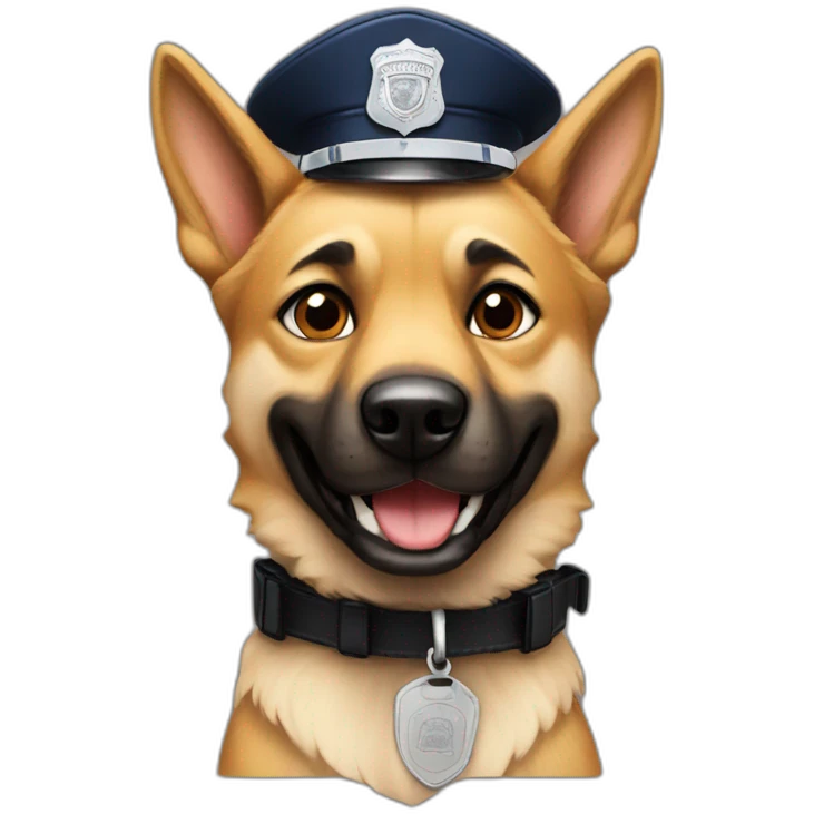 Police Dog emoji
