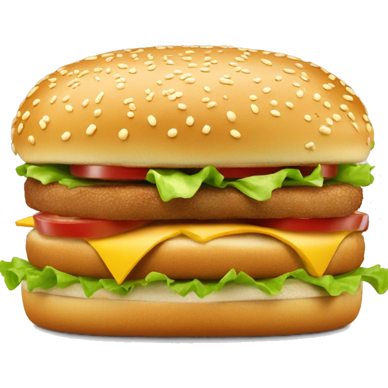 mcdonald’s big tasty sandwich  emoji