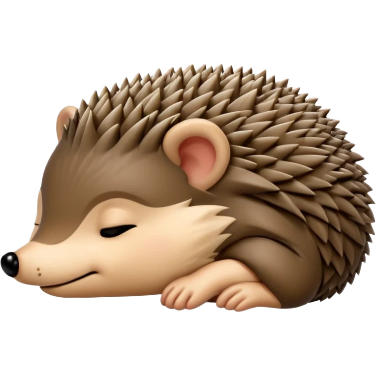 Sleeping Hedgehog emoji