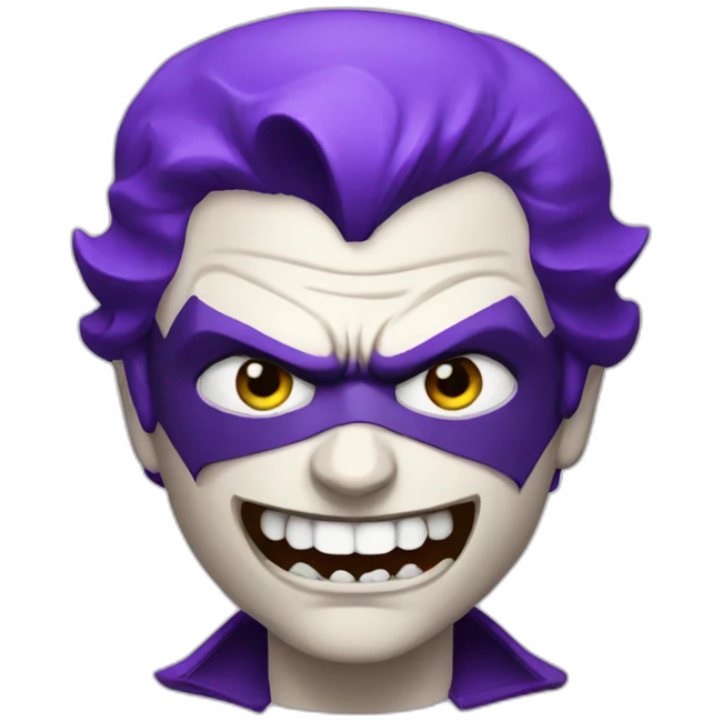 Batman fight joker emoji