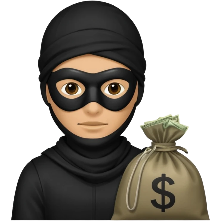 robber  emoji
