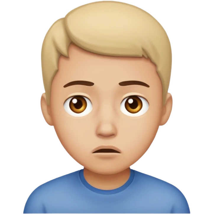 A person worried about money. emoji