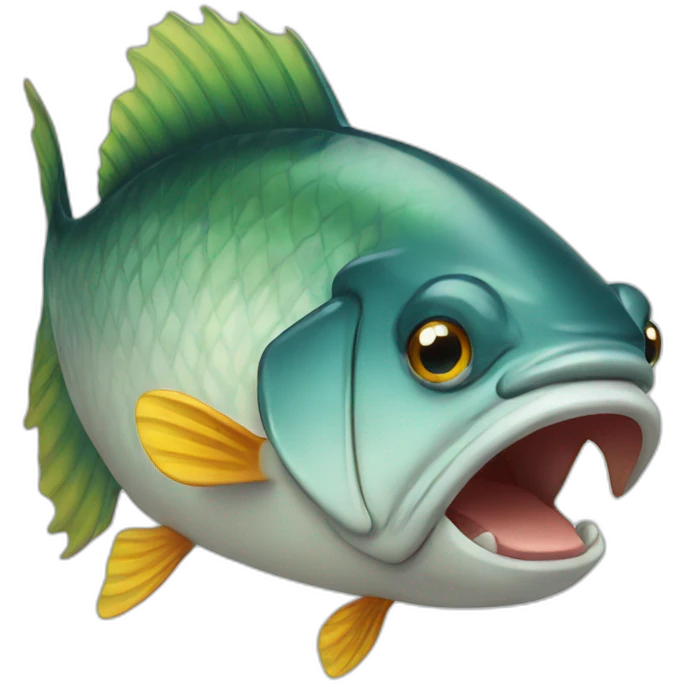 Big fish emoji