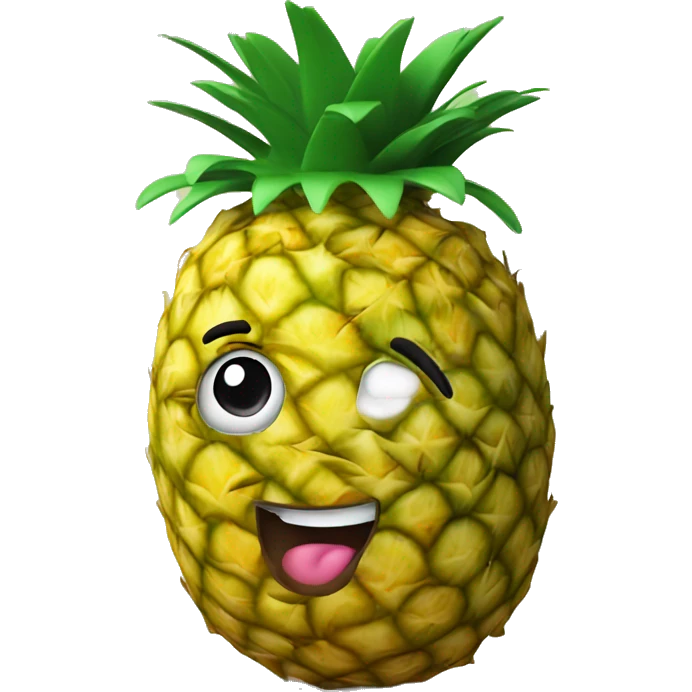 3D Pineapple  emoji
