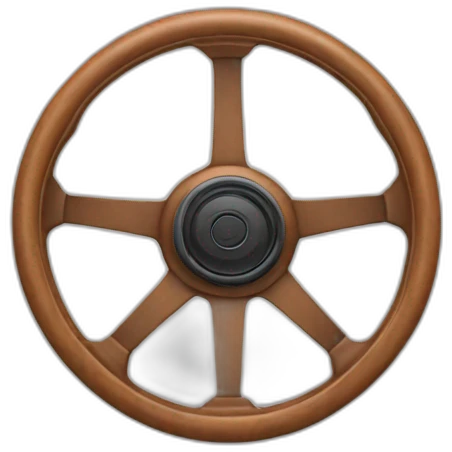 Steering wheel emoji