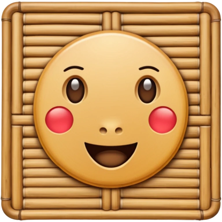 bamboo doormat emoji