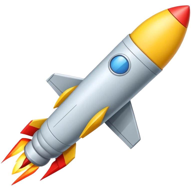 engineering drawing of the missile emoji