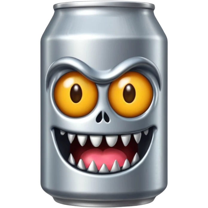 Cannette monster emoji