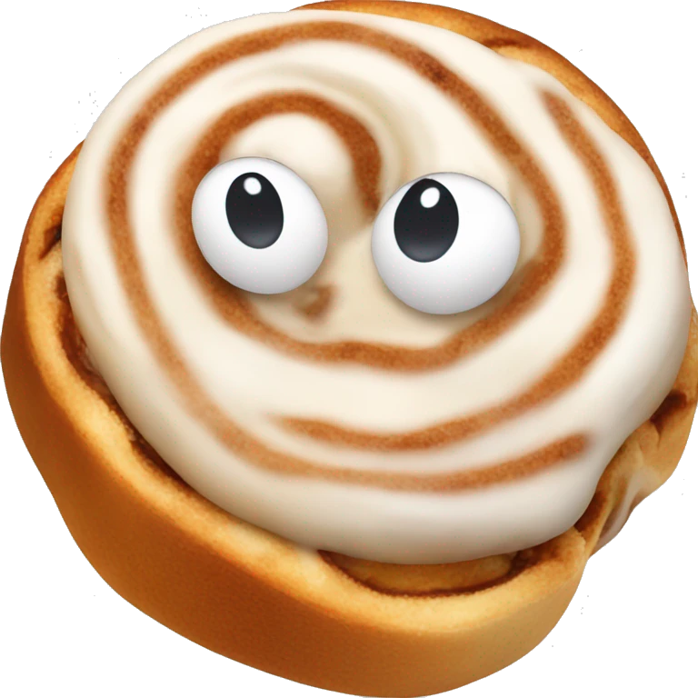 Cinnamon roll emoji