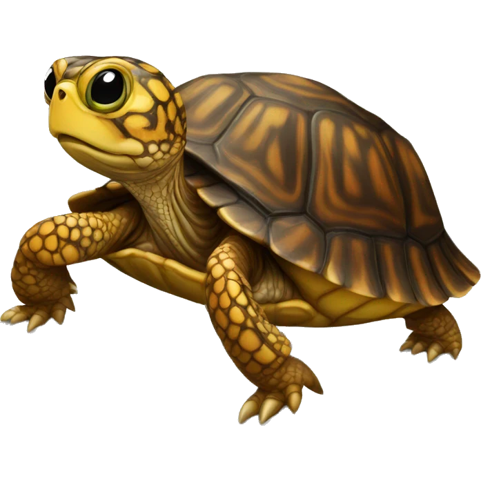 Ornate Box turtle emoji
