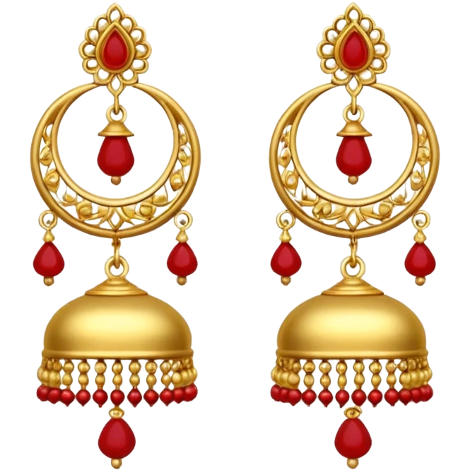 Jhumkas emoji