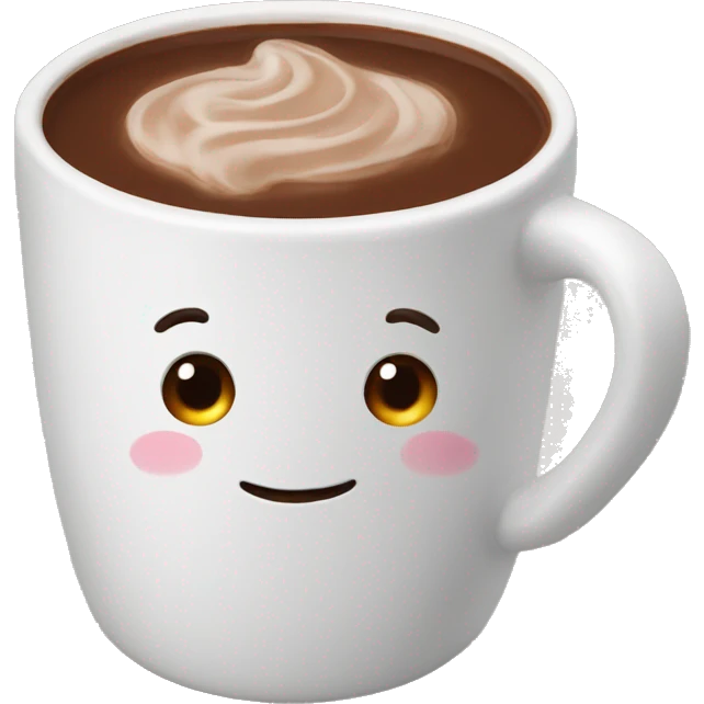 Hot chocolate emoji