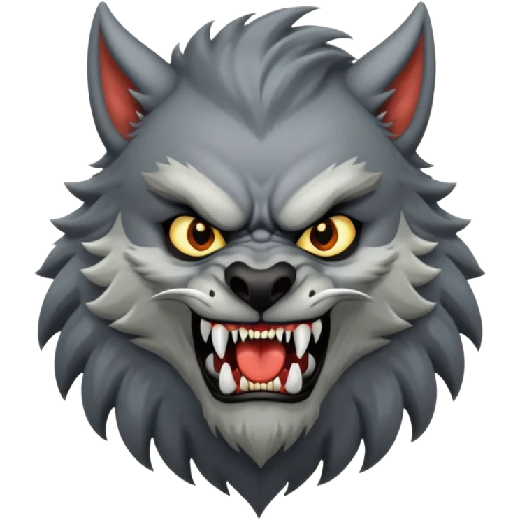 king of werewolf emoji