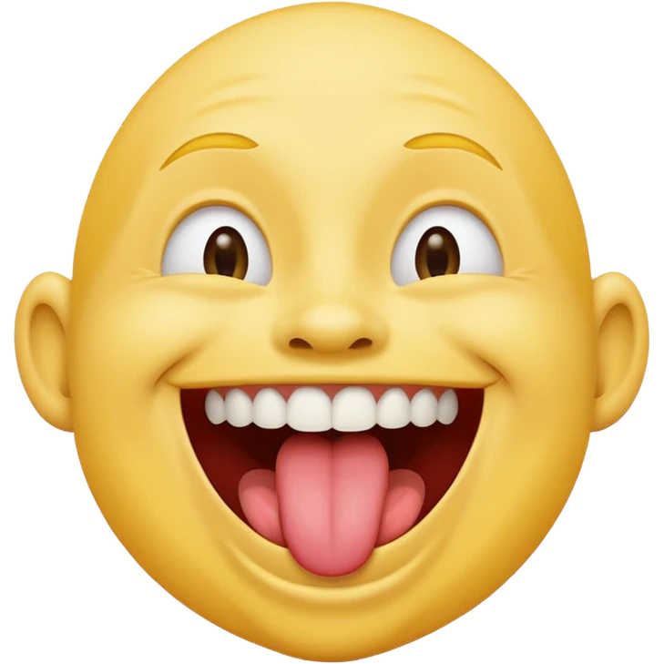 aku mau emoji orang ketawa sambil menjulurkan lidah emoji
