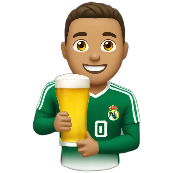 Ronaldo bières 🍺 emoji