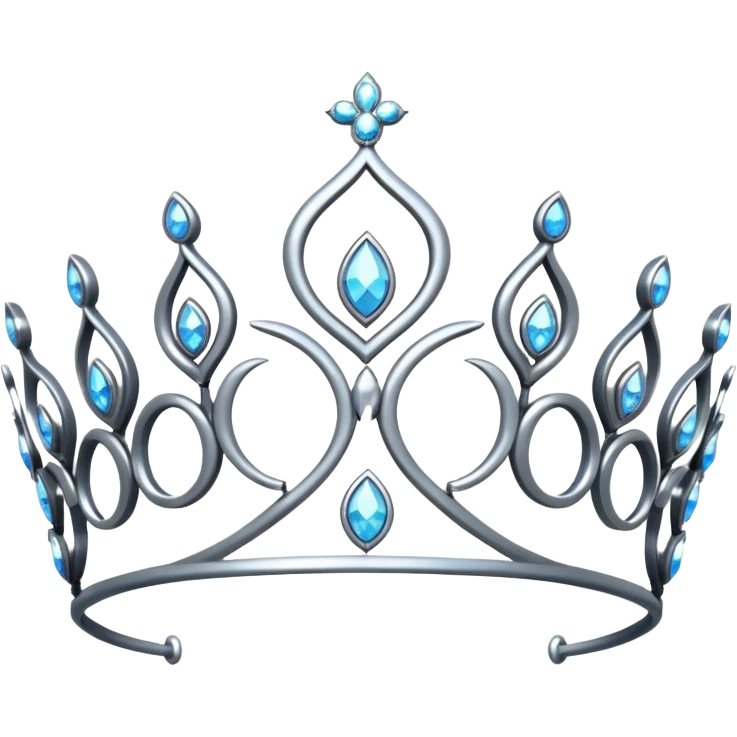 tiara with sparkles emoji