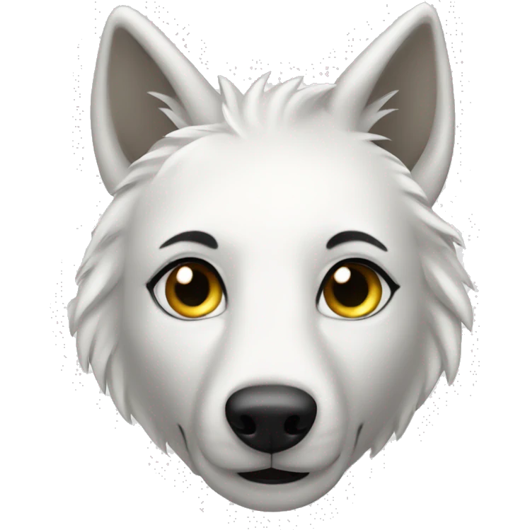 white wolf dressage cylinder emoji