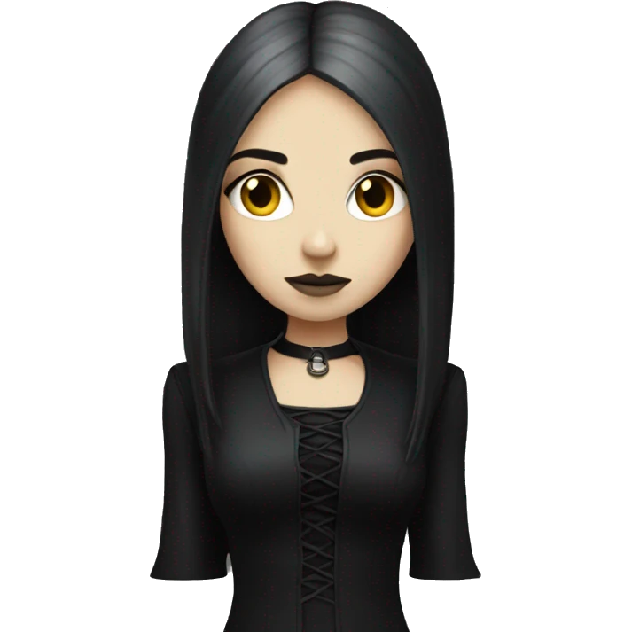 Gothic girl emoji