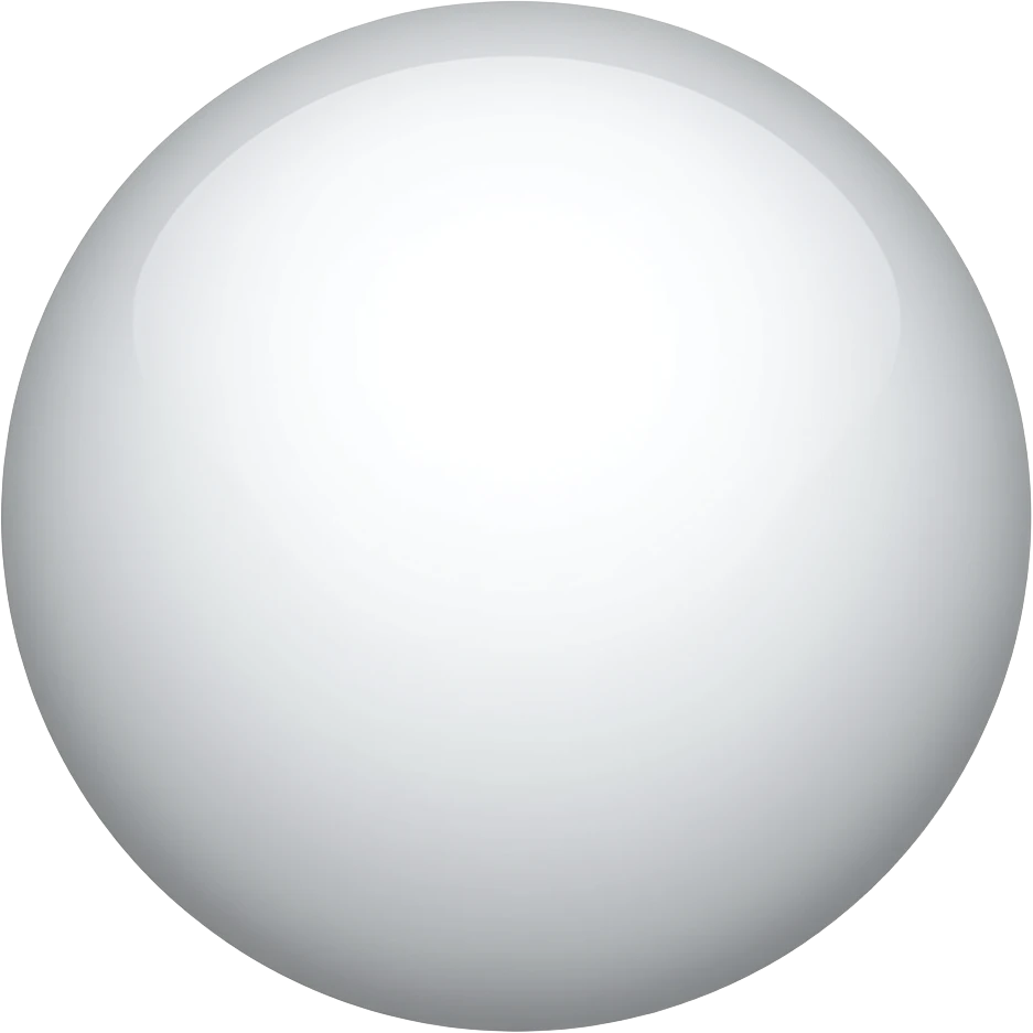 White circle emoji