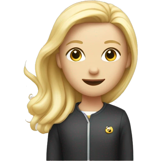 Un mec blond avec une calvitie  emoji