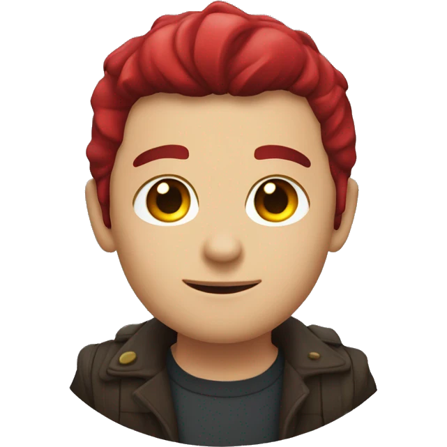 Dunkelrotes Herz emoji