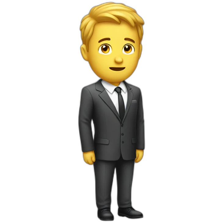 thinking-man-in-business-suit-levitating emoji