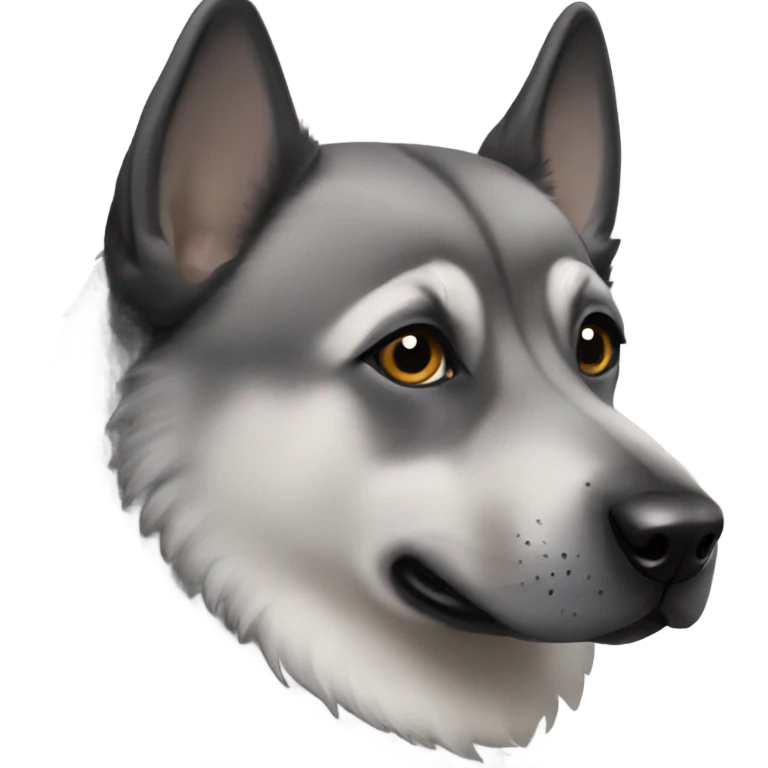 norwegian elkhound  emoji