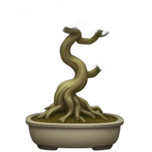 kawaii bonsai emoji