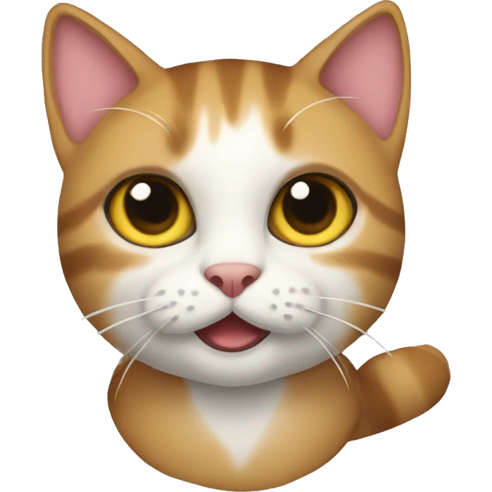 Cat saying slay emoji