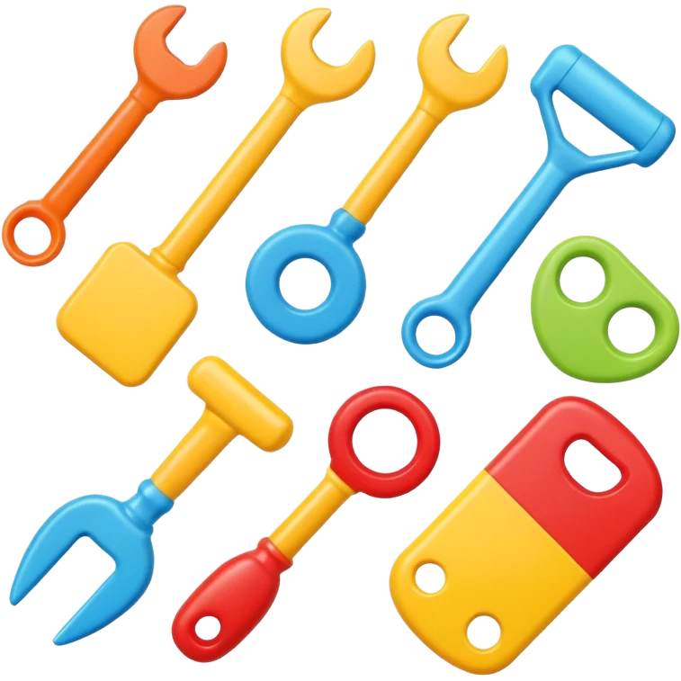 baby toy tools emoji
