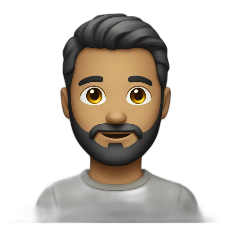 male-beard-young emoji