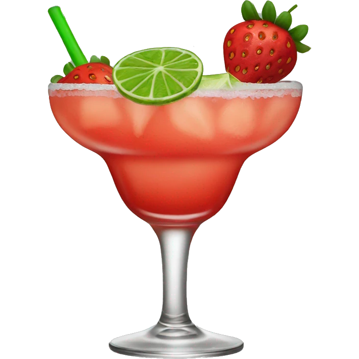 Strawberry Margarita  emoji