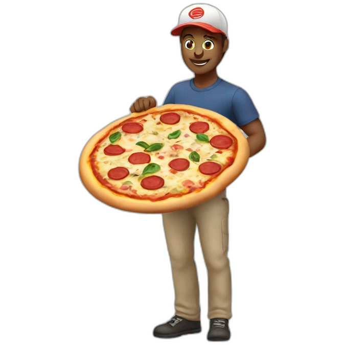 pizza delivery  emoji