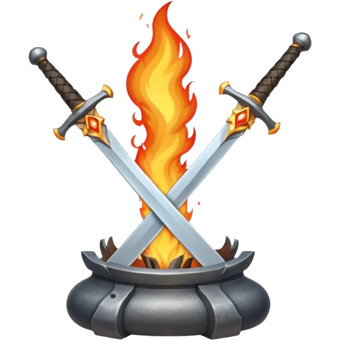 A sword forge emoji