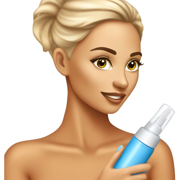 Master of spray tanning emoji