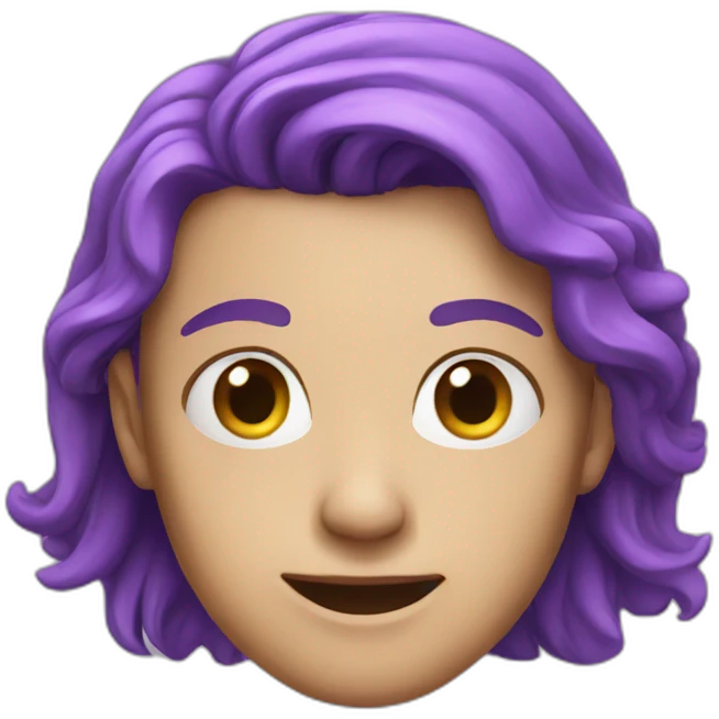 purple emoji