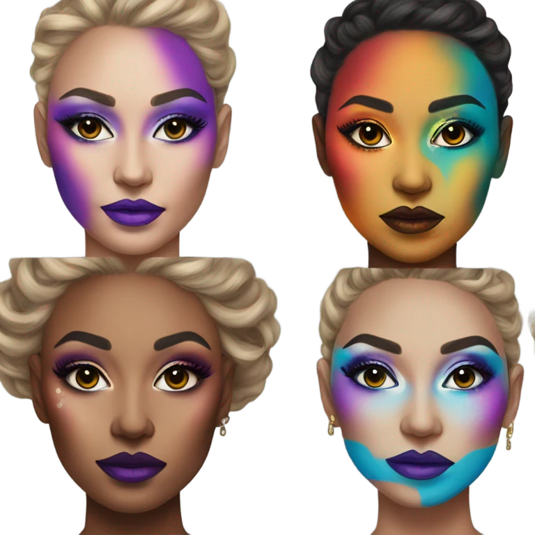 ugly makeup artist  emoji
