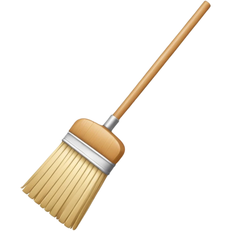 White broom emoji