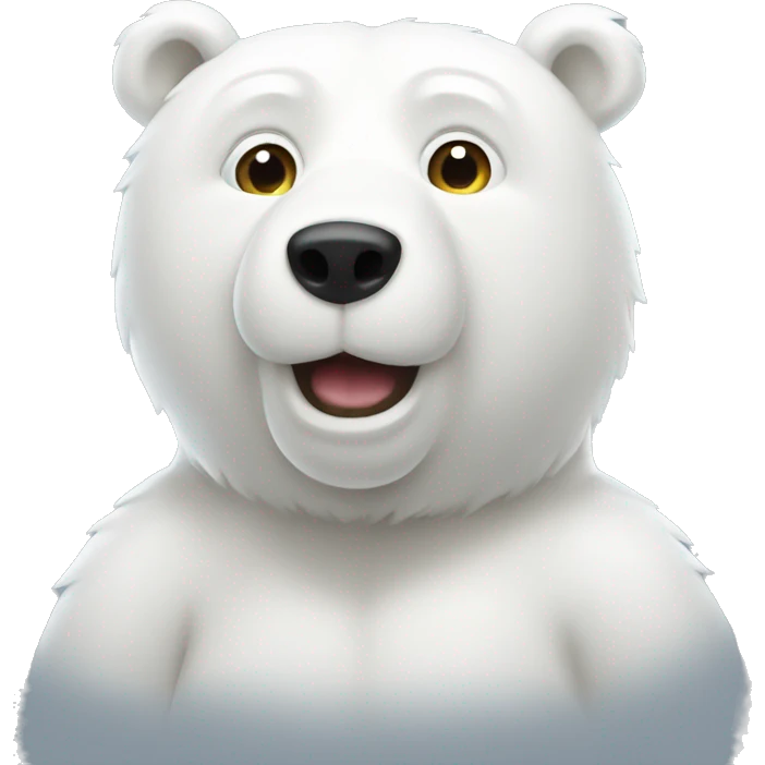 White bears  emoji