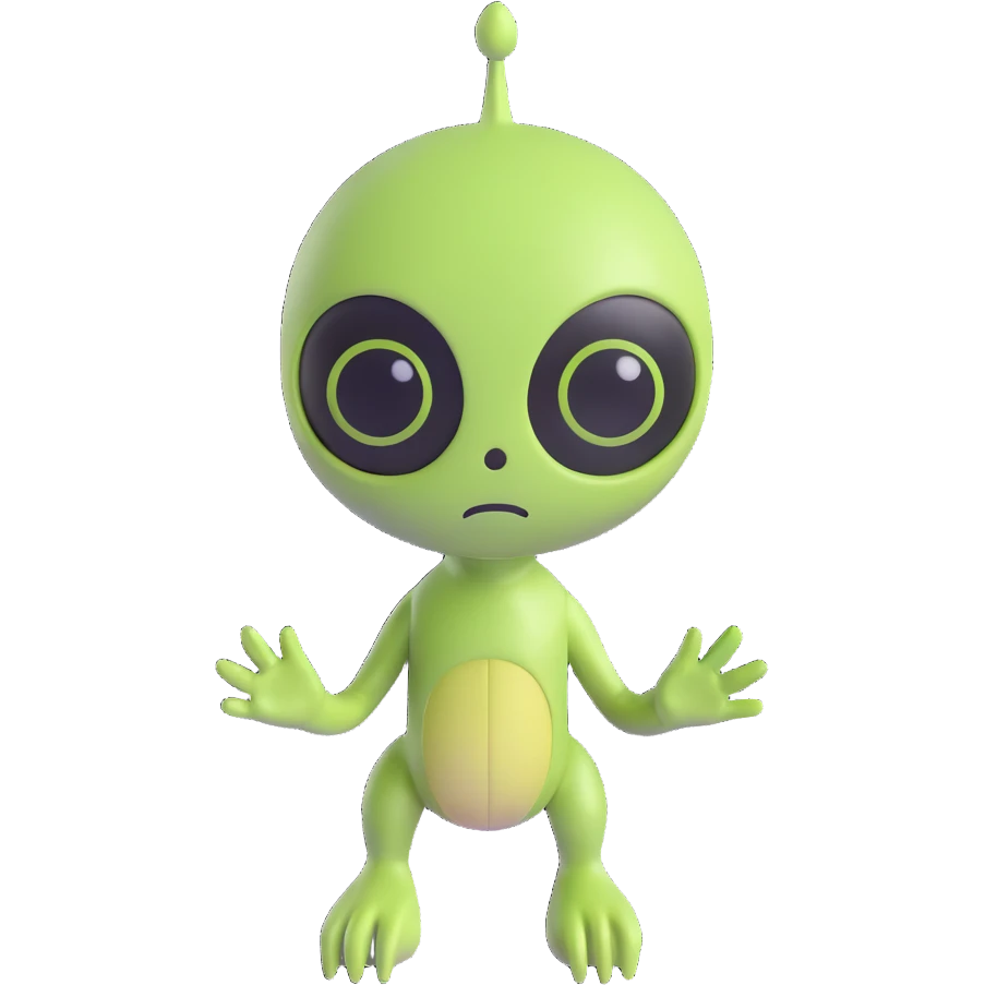 Shiko alien  emoji