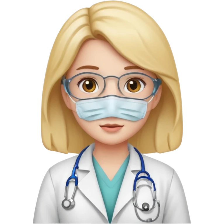 young female doctor emoji emoji