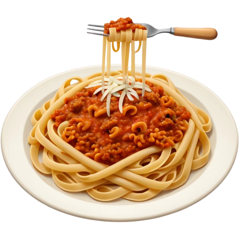 pasta bolognese emoji