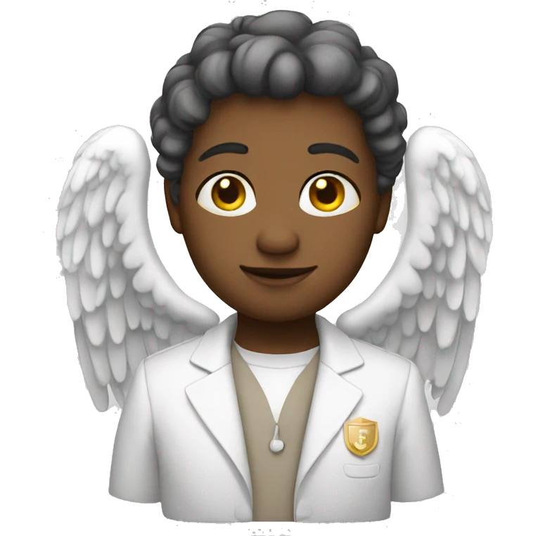 Un angel emoji