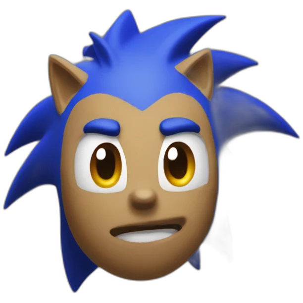 sonic smack mamadou emoji