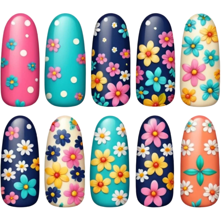 nail art emoji