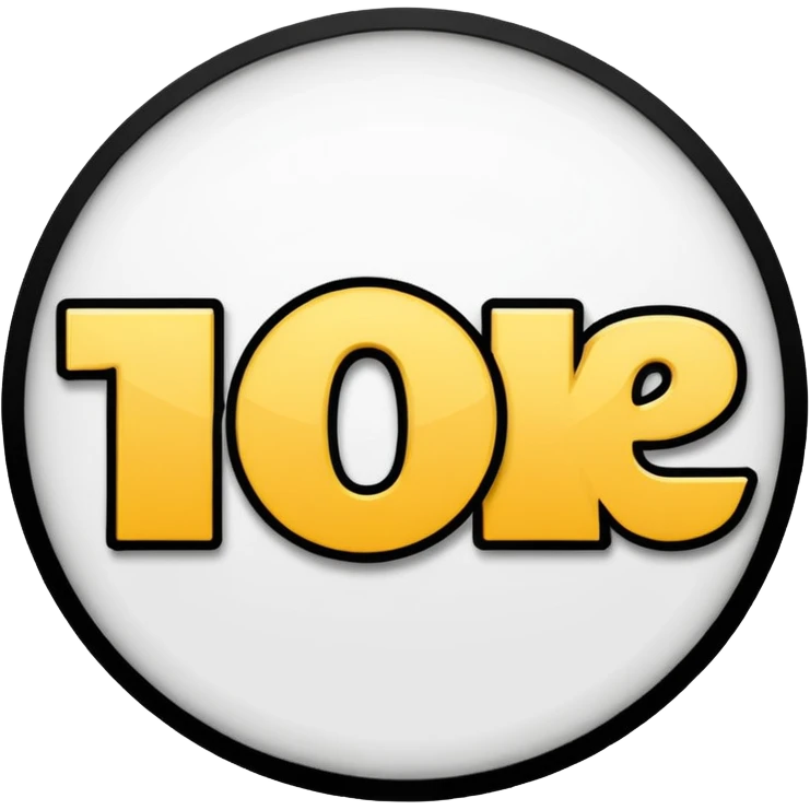 COMIC BOOK TEXT THAT SAYS 10KPLS emoji