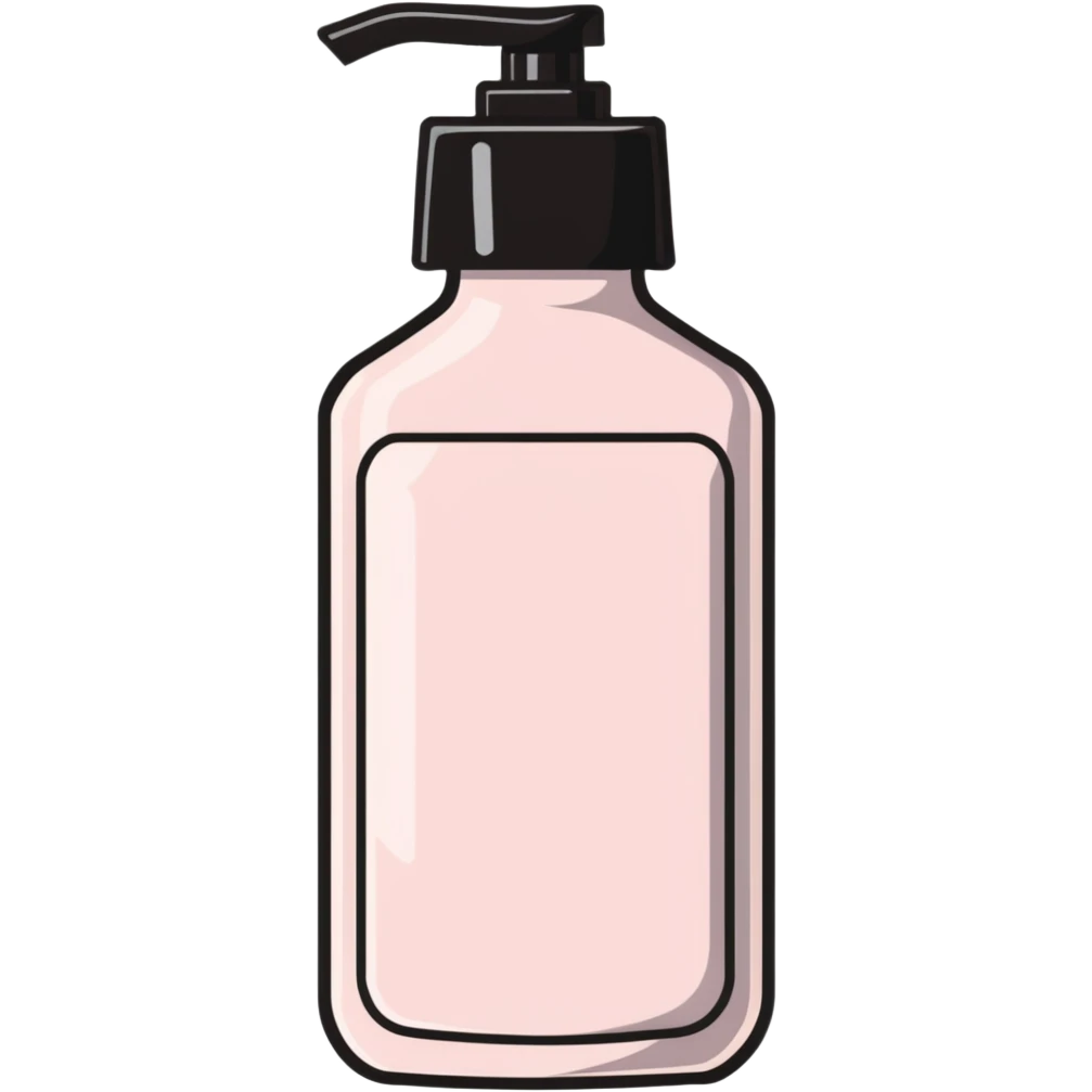 A bottle of conditioner emoji