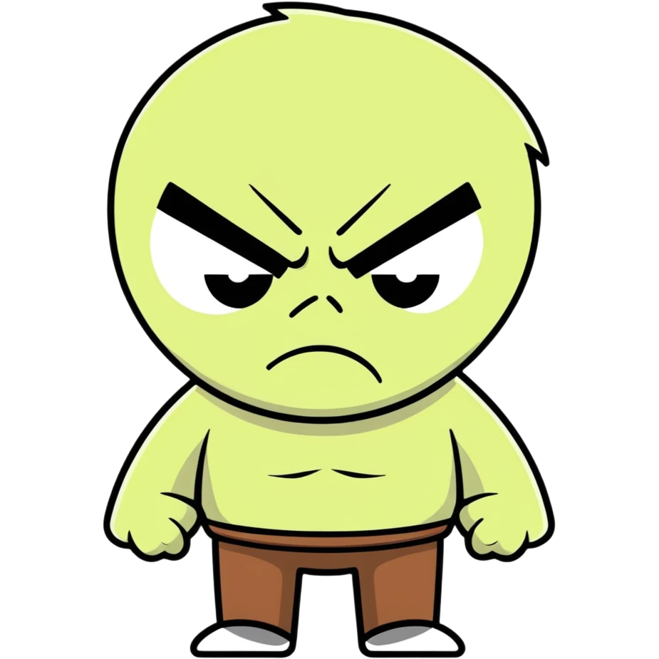 Angry emoji