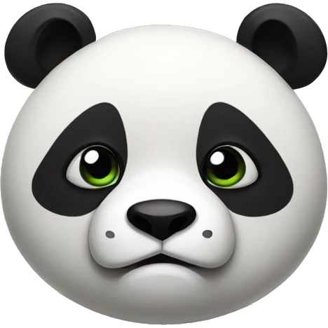 grumpy panda emoji
