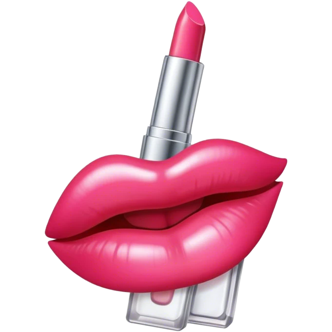 Lip gloss emoji